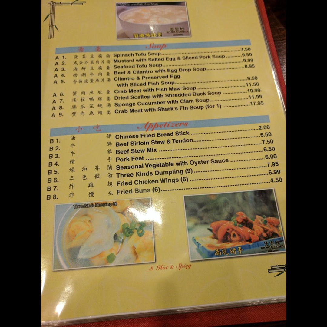 Bo Bo Garden Asian Cuisine Chinese Doraville Ga